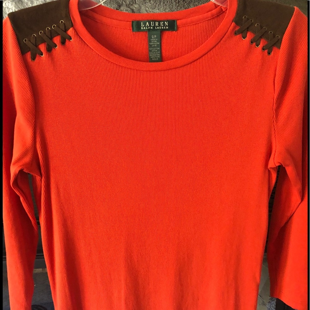 Lauren Ralph Lauren long sleeve equestrian shirt